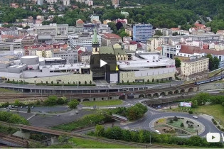 Obraz podglądu z kamery internetowej Ústí nad Labem - Větruše